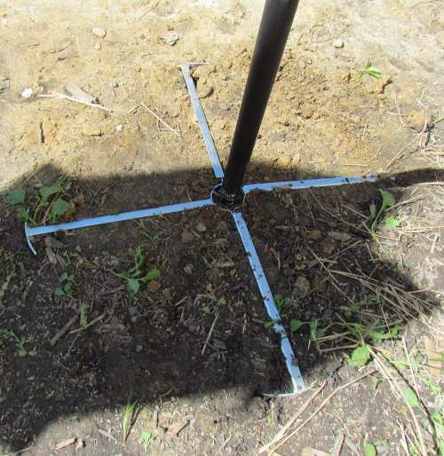 Universal In-Ground Pole Stabilizer