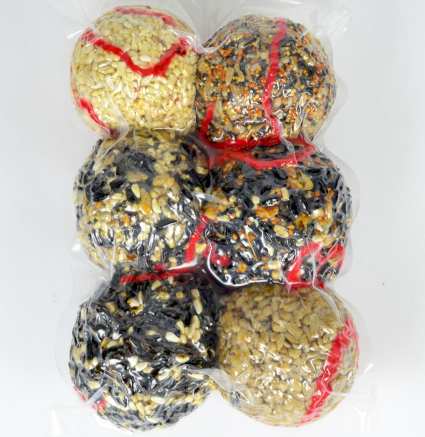 Christmas Tree Ornament Seed Balls Set of 6