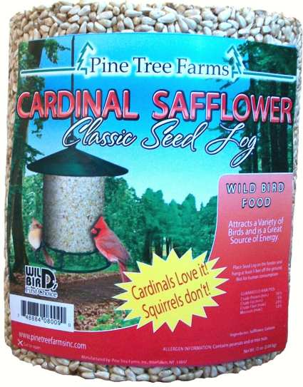 Cardinal Safflower Classic Seed Log 80 oz.