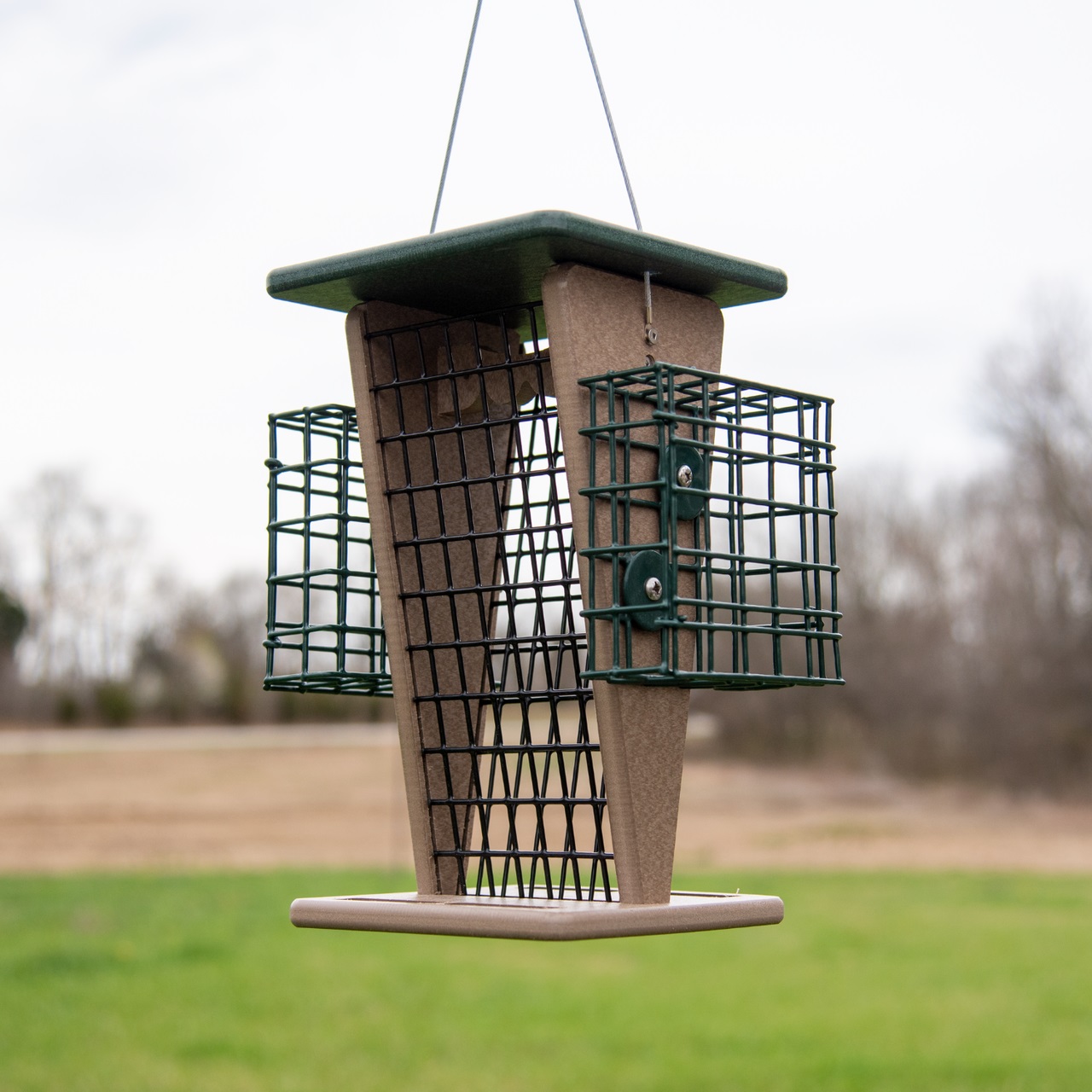 Songbird Recycled Poly Whole Peanut Feeder w/Suet