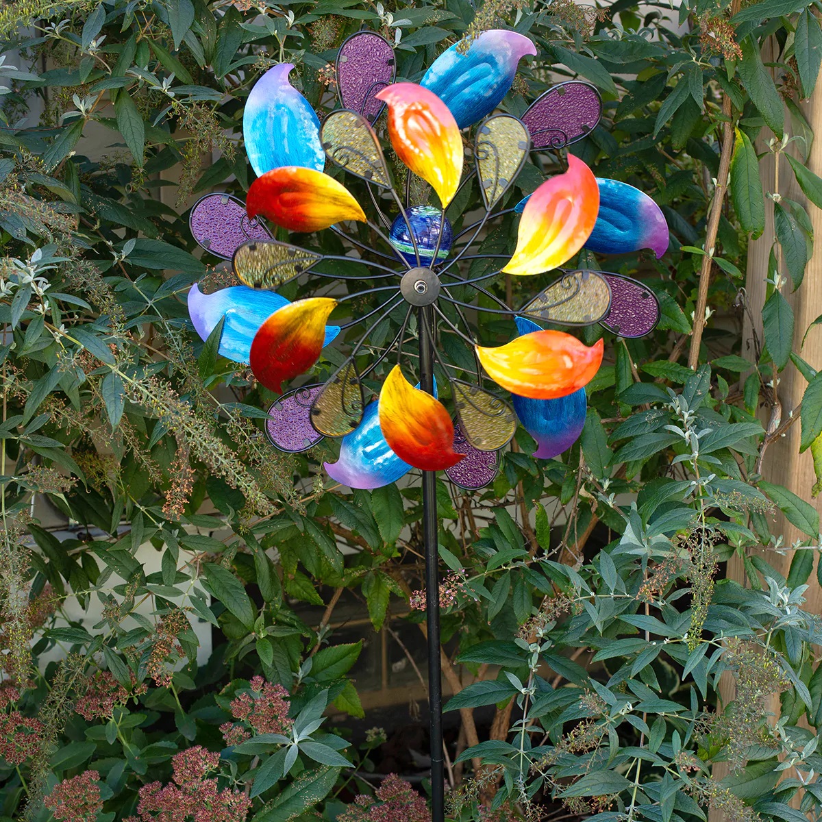 Illuminarie Plumiere Dual-Motion Windwheel