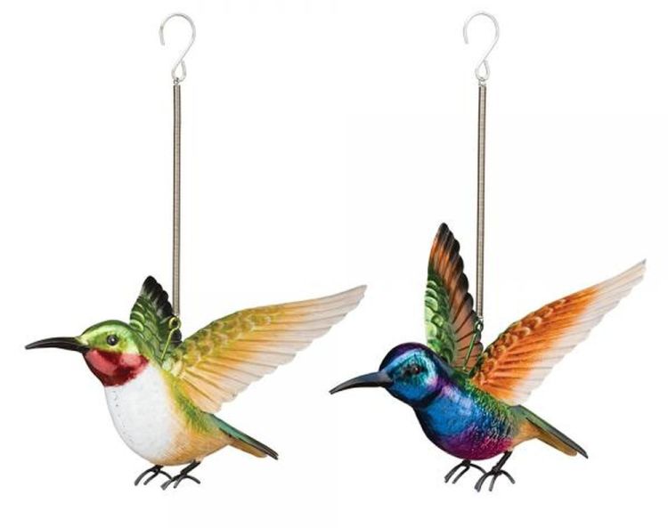Songbird 3-D Decor Hummingbird Bouncie Set of 2
