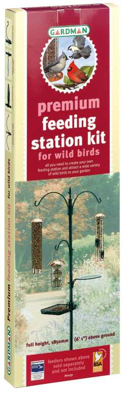 Premium Wild Bird Feeding Station Kit