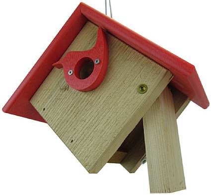 Classic Wren House with Recycled Poly Roof and Portal Cover