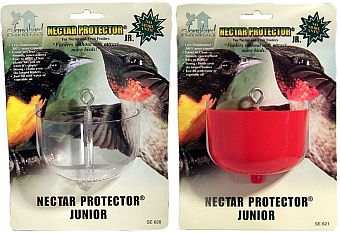 Hummingbird Nectar Protector Jr. Red or Clear