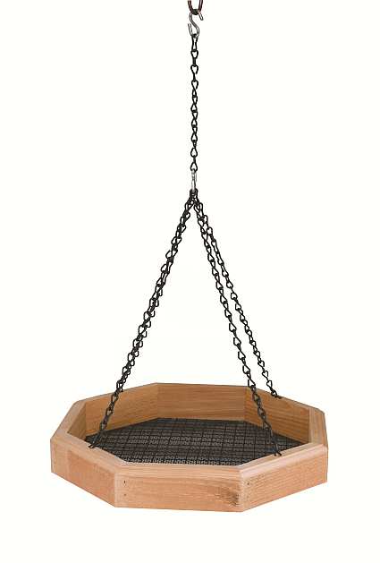 Town & Country Cedar Octagon Hanging Bird Feeder