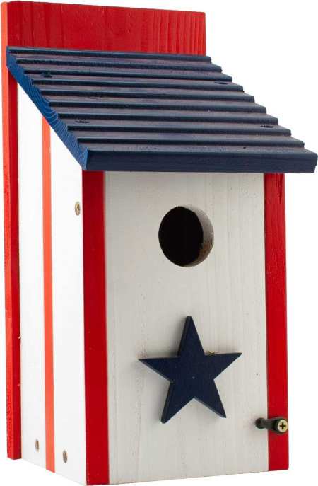 Audubon Patriotic Bluebird House