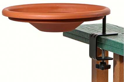 Audubon Deck Mount Birdbath