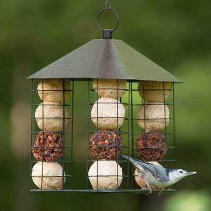 Wildlife Sciences Fly-Through Suet Ball Feeder