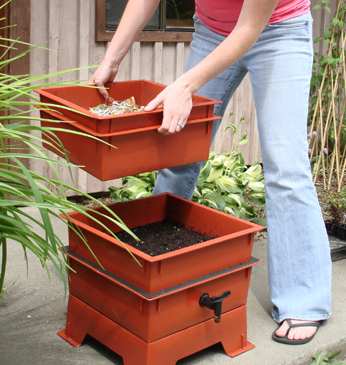 The Worm Factory is easy to set-up and use