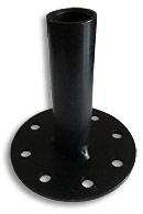 Slip Fit Mounting Plate For 1" OD Poles