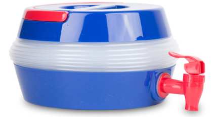 Thirzt 2 Go Collapsible Beverage Dispenser Blue/Red